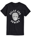 Airwaves Men's Relax And Unwind Classic Fit T-shirt In Black
