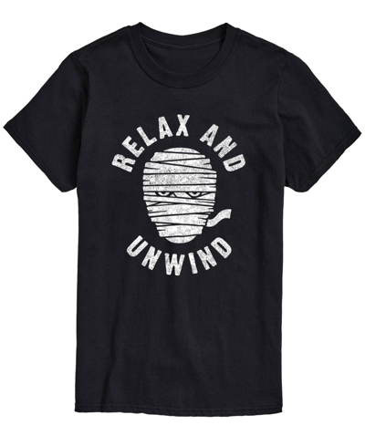 Airwaves Men's Relax And Unwind Classic Fit T-shirt In Black