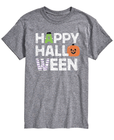 Airwaves Men's Happy Halloween Classic Fit T-shirt In Gray