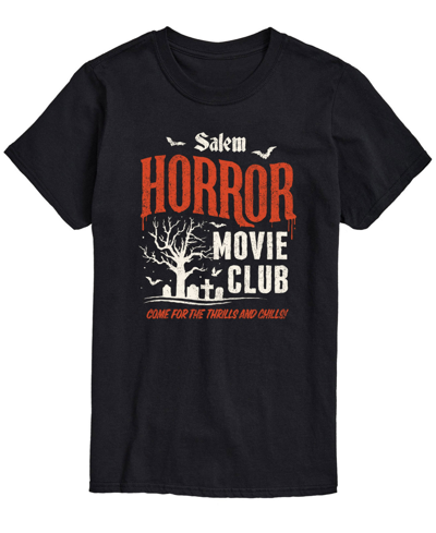 Airwaves Men's Horror Movie Club Classic Fit T-shirt In Black
