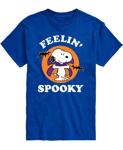 Airwaves Men's Peanuts Feelin Spooky T-shirt In Blue