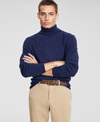 CLUB ROOM MEN'S CASHMERE TURTLENECK SWEATER, CREATED FOR MACY'S