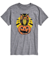 Airwaves Men's Owl Pumpkin Classic Fit T-shirt In Gray
