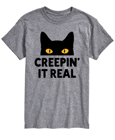 Airwaves Men's Creepin' It Real Classic Fit T-shirt In Gray