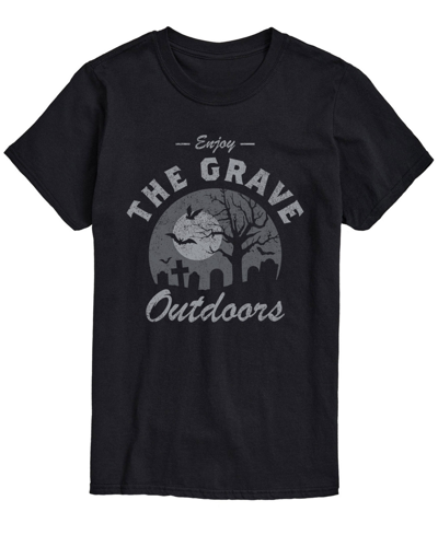Airwaves Men's Grave Outdoors Classic Fit T-shirt In Black