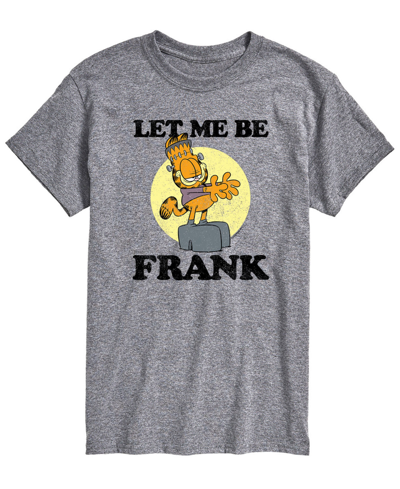 Airwaves Men's Garfield Let Me Be Frank T-shirt In Gray
