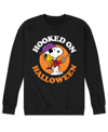 Airwaves Men's Peanuts Halloween Vibes Fleece T-shirt In Black