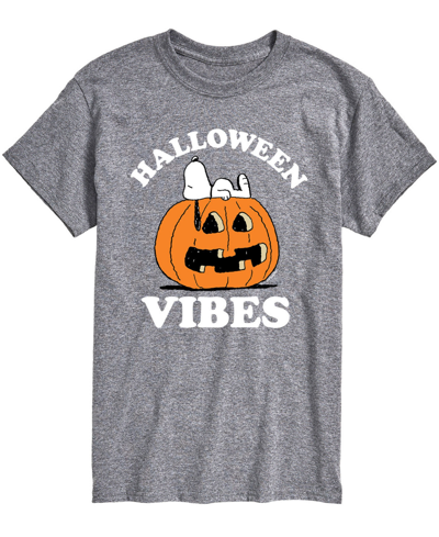 Airwaves Men's Peanuts Halloween Vibes T-shirt In Gray