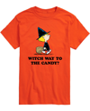 AIRWAVES MEN'S PEANUTS WITCH WAY CANDY T-SHIRT