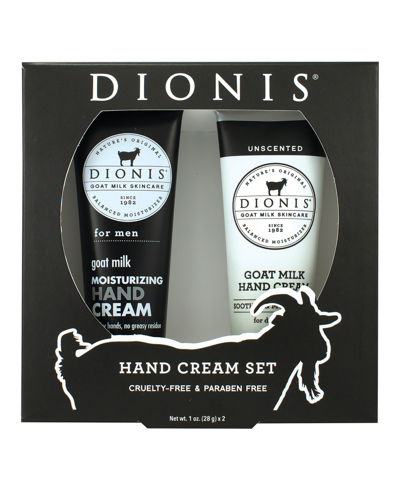 Dionis Men's Goat Milk Hand Cream Duo Set, 2 Piece