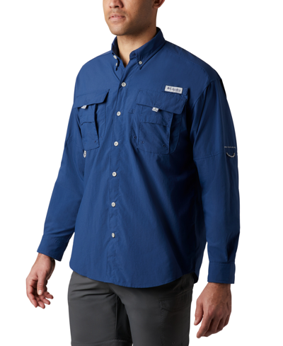 Columbia Men's Bahama Ii Long Sleeve Shirt In Carbon