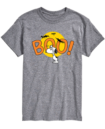Airwaves Men's Peanuts Boo T-shirt In Gray
