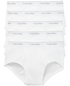 Calvin Klein Men's 5-pack Cotton Classics Briefs Underwear In White