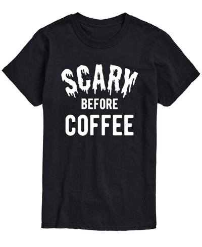 Airwaves Men's Scary Before Coffee Classic Fit T-shirt In Black