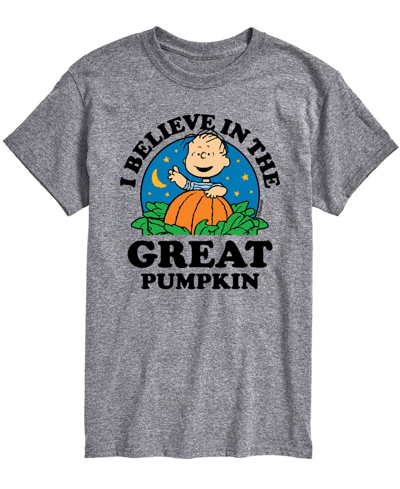 Airwaves Men's Peanuts Great Pumpkin T-shirt In Gray