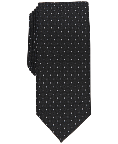 Alfani Men's Morgan Slim Tie, Created For Macy's In Black
