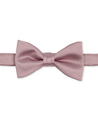 Construct Men's Satin Self-tie Bow Tie In Rose Quart