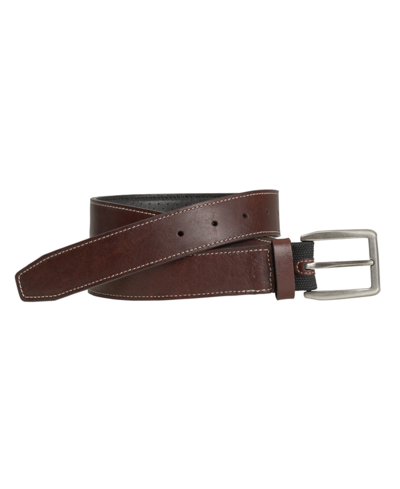 Johnston & Murphy Men's Xc4 Sport Casual Belt In Mahogany