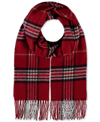 V FRAAS MEN'S CLASSIC PLAID CASHMINK SCARF