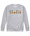Airwaves Men's Peanuts Characters Fleece T-shirt In Gray