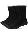 Hanes Men's 7-pk. Ultimate X-temp Ultra Cushion Crew Socks In Black