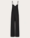 VALENTINO VALENTINO CREPE COUTURE JUMPSUIT WOMAN BLACK 42