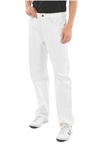 APC A.P.C. WOMEN'S WHITE OTHER MATERIALS JEANS,COEFGF09160AAB 28