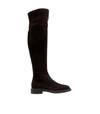GIANVITO ROSSI KNEE-HIGH SUEDE BOOTS