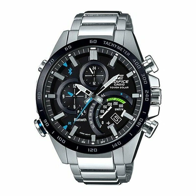 Pre-owned Casio Edifice Eqb-501xdb-1ajf Smartphone Link Model Sport Solar Men's Watch