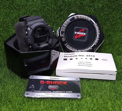 Pre-owned G-shock Casio  Rangeman Men's Watch - Tough, Tactical, Digital, Black - Gw9400-1b