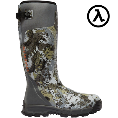 Pre-owned Lacrosse Alphaburly Pro 18" Optifade Elevated Ii 800g Hunt Boots 376035 - In Gore Optifade Elevated Ii