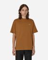 Nike Solo Swoosh T-shirt Brown In Multicolor