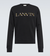 LANVIN EMBROIDERED COTTON SWEATSHIRT