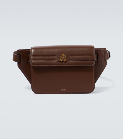 Amiri 'ma' Nappa Leather Beltpack In Brown