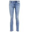 AG PRIMA ANKLE MID-RISE SKINNY JEANS
