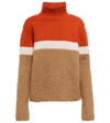 MONCLER VIRGIN WOOL AND CASHMERE SWEATER