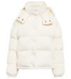 Moncler Daos Quilted Corduroy Down Jacket In White