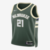 Nike Milwaukee Bucks Icon Edition 2022/23  Men's Dri-fit Nba Swingman Jersey In Green