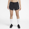 Nike Women's Dri-fit Run Division Tempo Luxe Running Shorts In Black