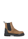 Woolrich Logo-embossed Chelsea Boot In Rustico Caramel