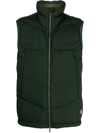 ORLEBAR BROWN QUILTED ZIP-UP GILET