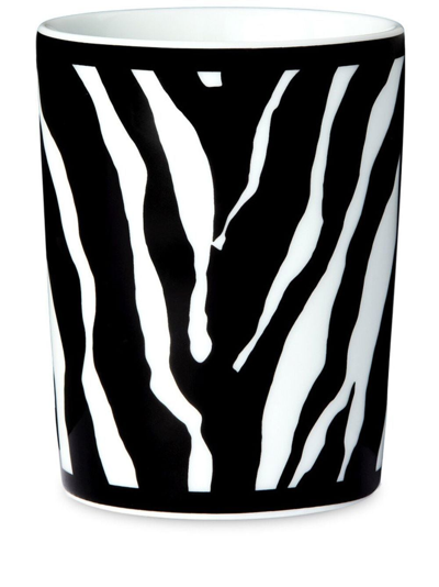 Dolce & Gabbana Zebra Porcelain Cup In White