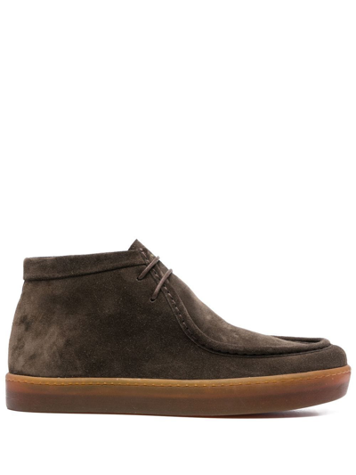 Henderson Baracco Miguel Lace-up Boots In Grün