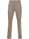 Dondup Corduroy Cotton Trousers Gaubert In Nude