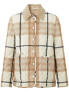 BURBERRY VINTAGE CHECK QUILTED JACKET