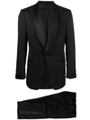 TOM FORD SILK-TRIM SINGLE-BREASTED SUIT