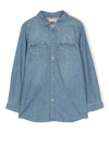 LEVI'S PATCH-POCKET DENIM SHIRT