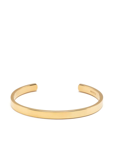 Hestia Meghan Bangle Bracelet In Gold