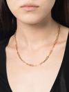 HESTIA ELEMENTAL RECTANGULAR CABLE-CHAIN NECKLACE