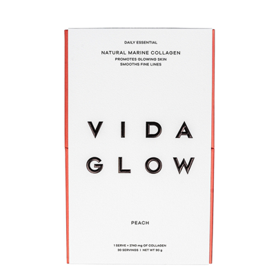 Vida Glow Natural Marine Collagen Sachets Peach